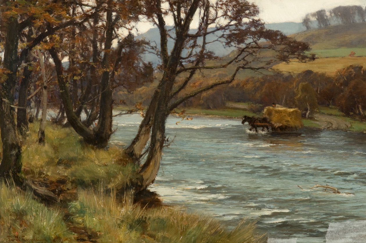 Garry, Blair Atholl autorstwa David Farquharson