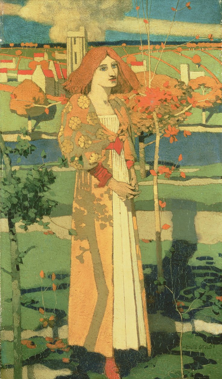 Św. Agnieszka autorstwa David Gauld