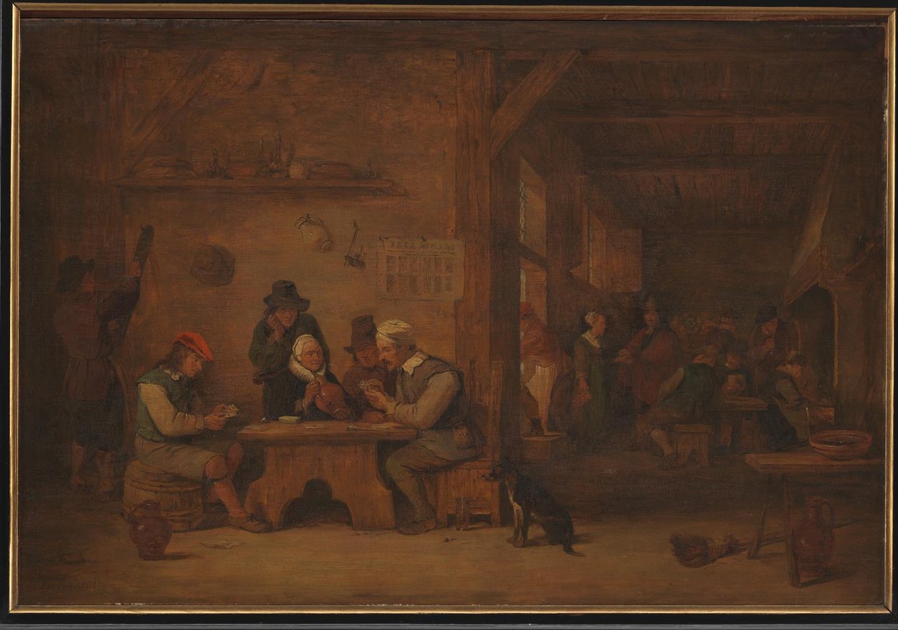 Wnętrze karczmy autorstwa David I Teniers