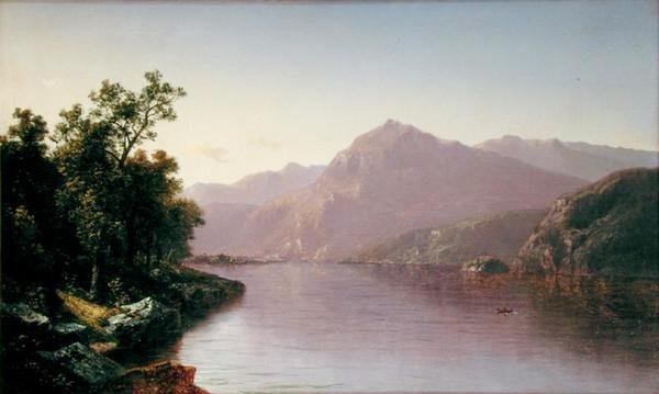 Jezioro Placid, Adirondacks autorstwa David Johnson