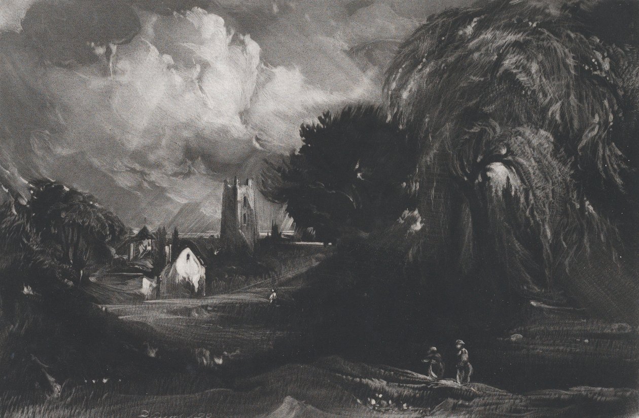 Stoke-by-Neyland, 1829. autorstwa David Lucas