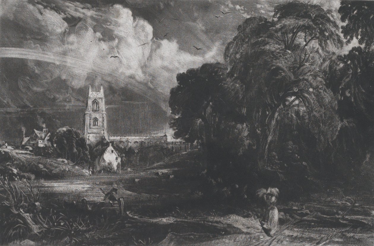 Stoke-by-Nayland, 1830. autorstwa David Lucas