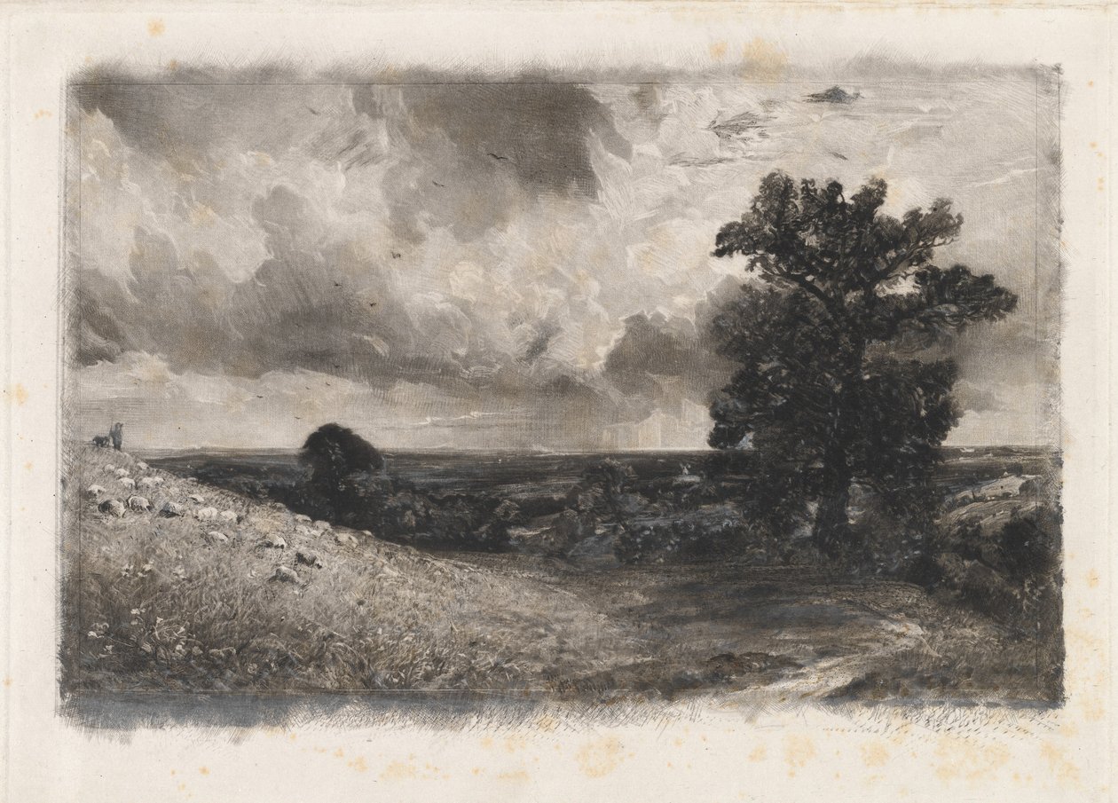 Południe autorstwa David Lucas after John Constable