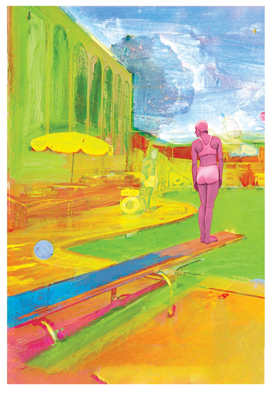 Zielony basen; 2016 autorstwa David McConochie