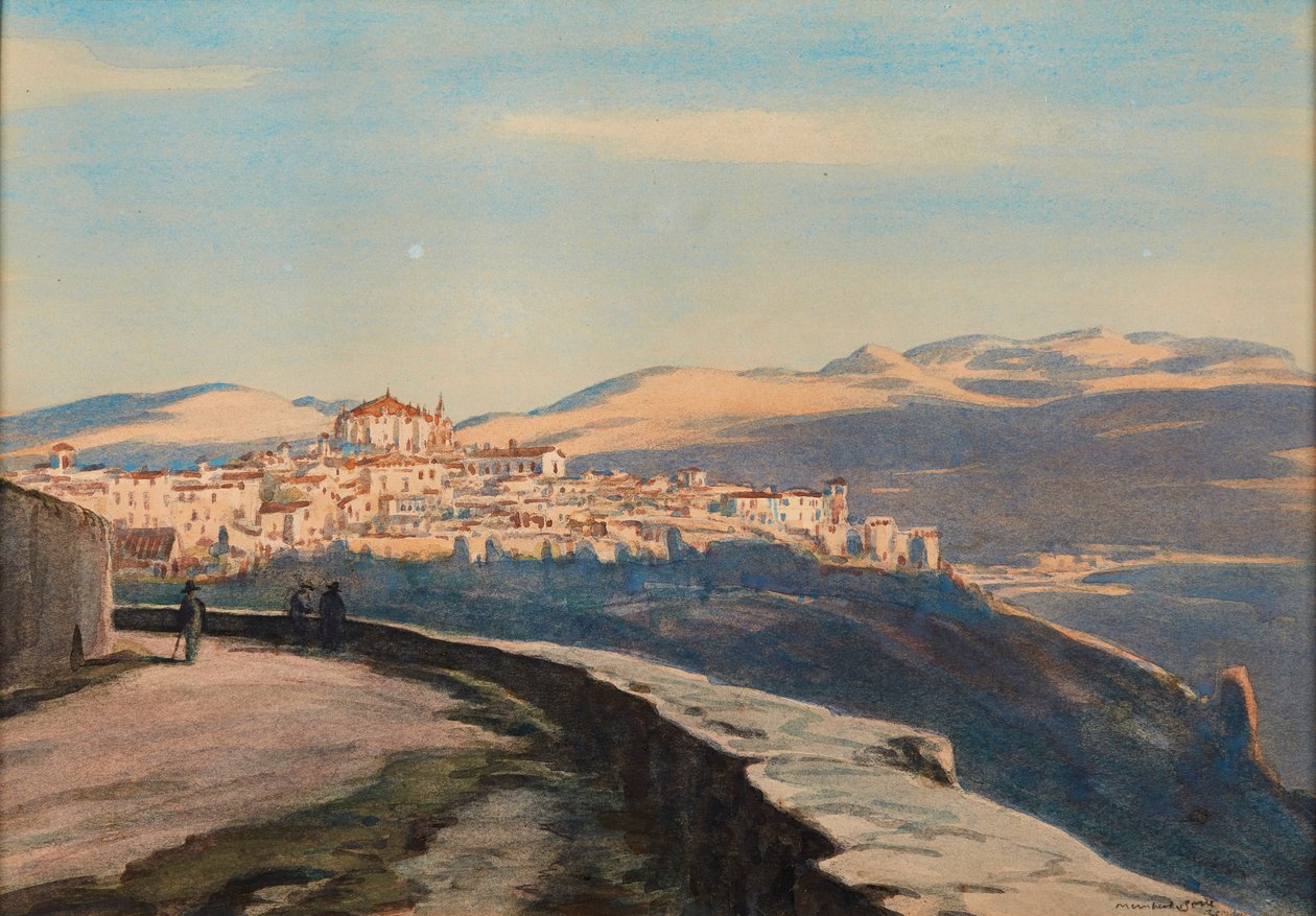 Ronda (akwarela) autorstwa David Muirhead Bone