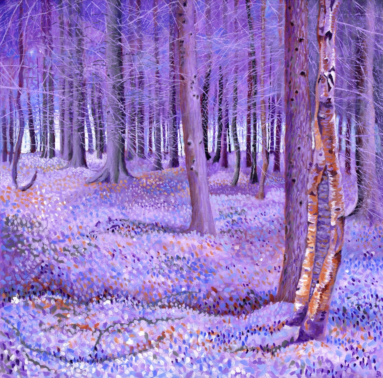 Purple Forest 2, 2012 autorstwa David Newton