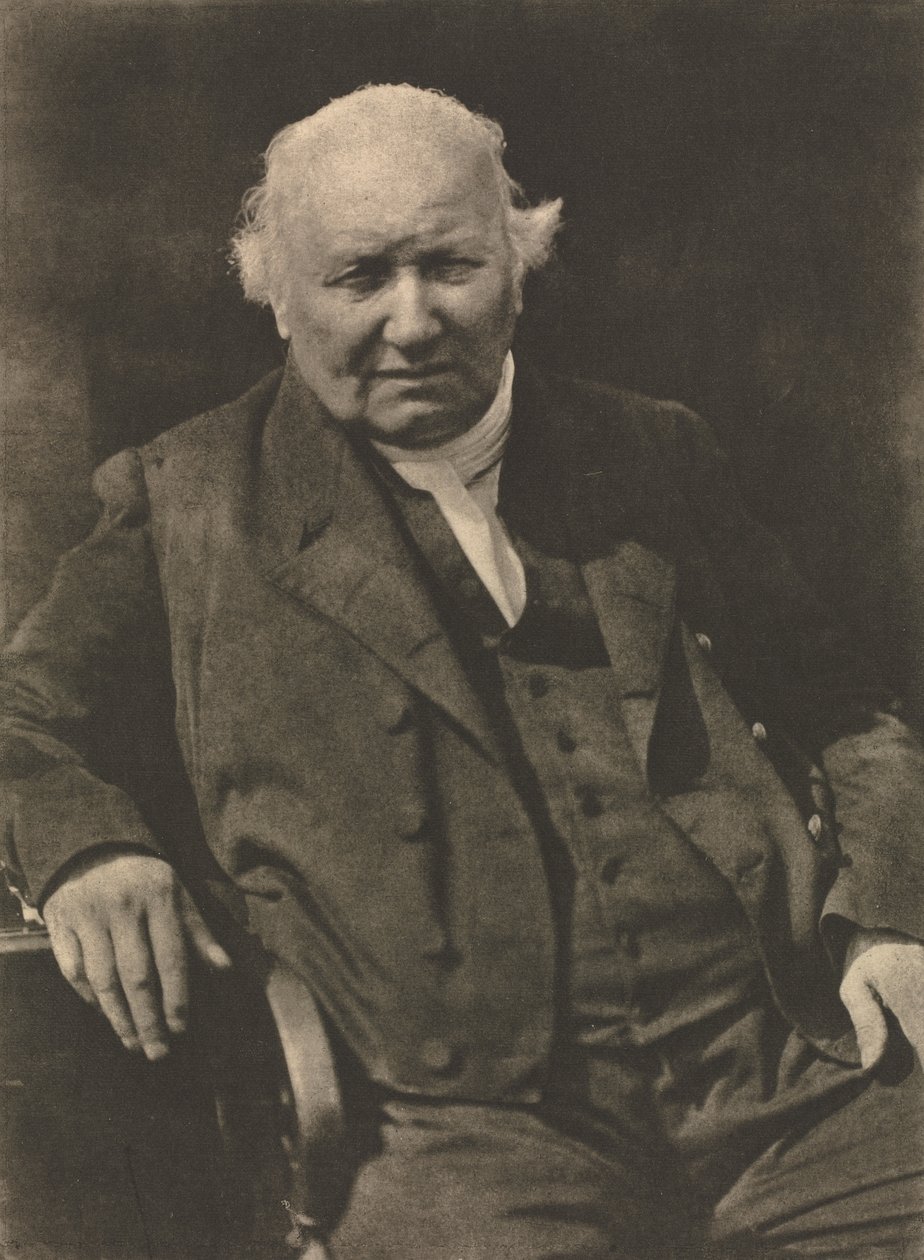 Praca kamery: dyrektor Haldane, 1912. autorstwa David Octavius Hill