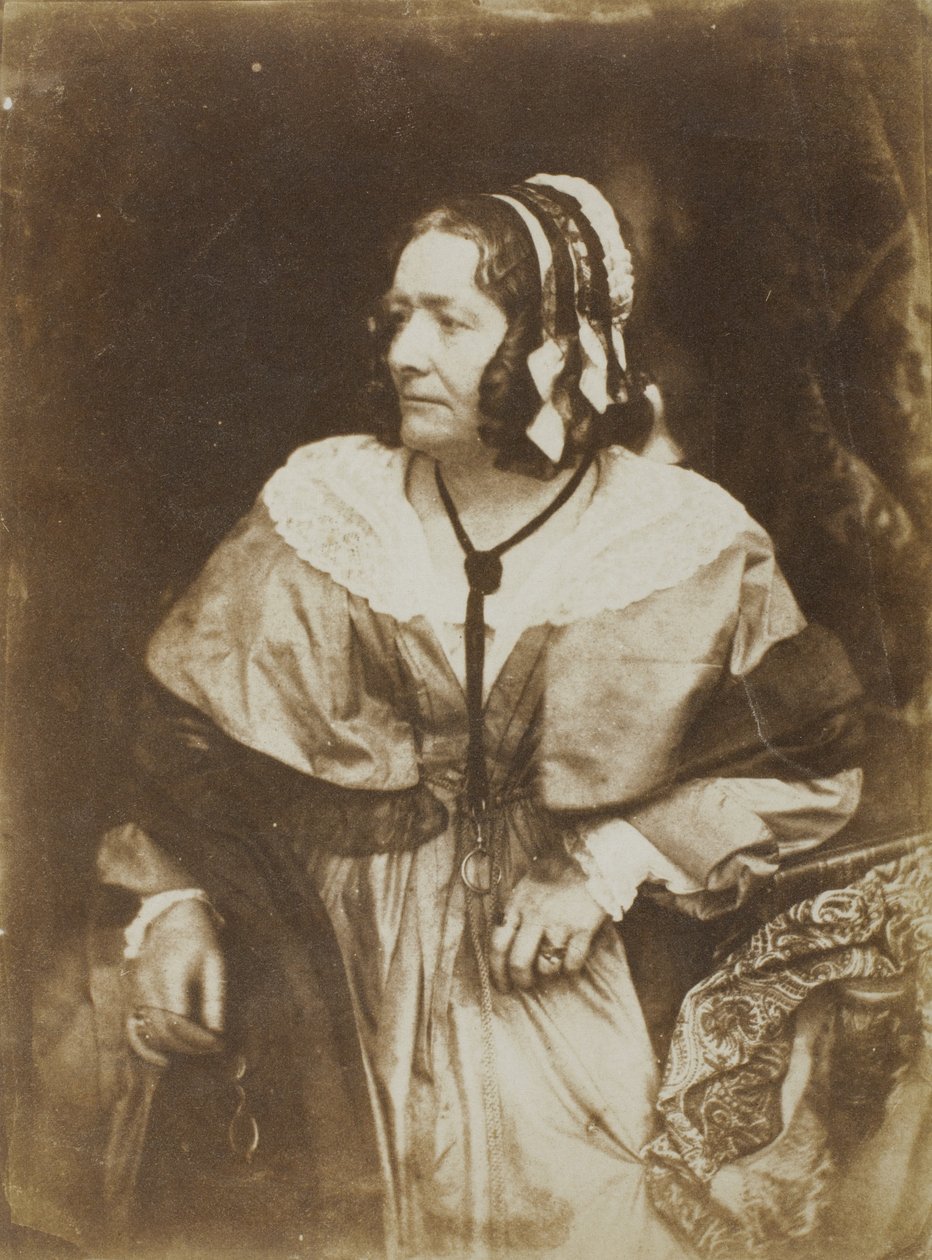 Pani Anna Brownell Jameson, 1844 autorstwa David Octavius Hill