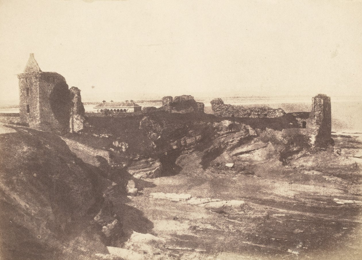 Zamek, St Andrews, 1843-1847 (zdjęcie) autorstwa David Octavius Hill