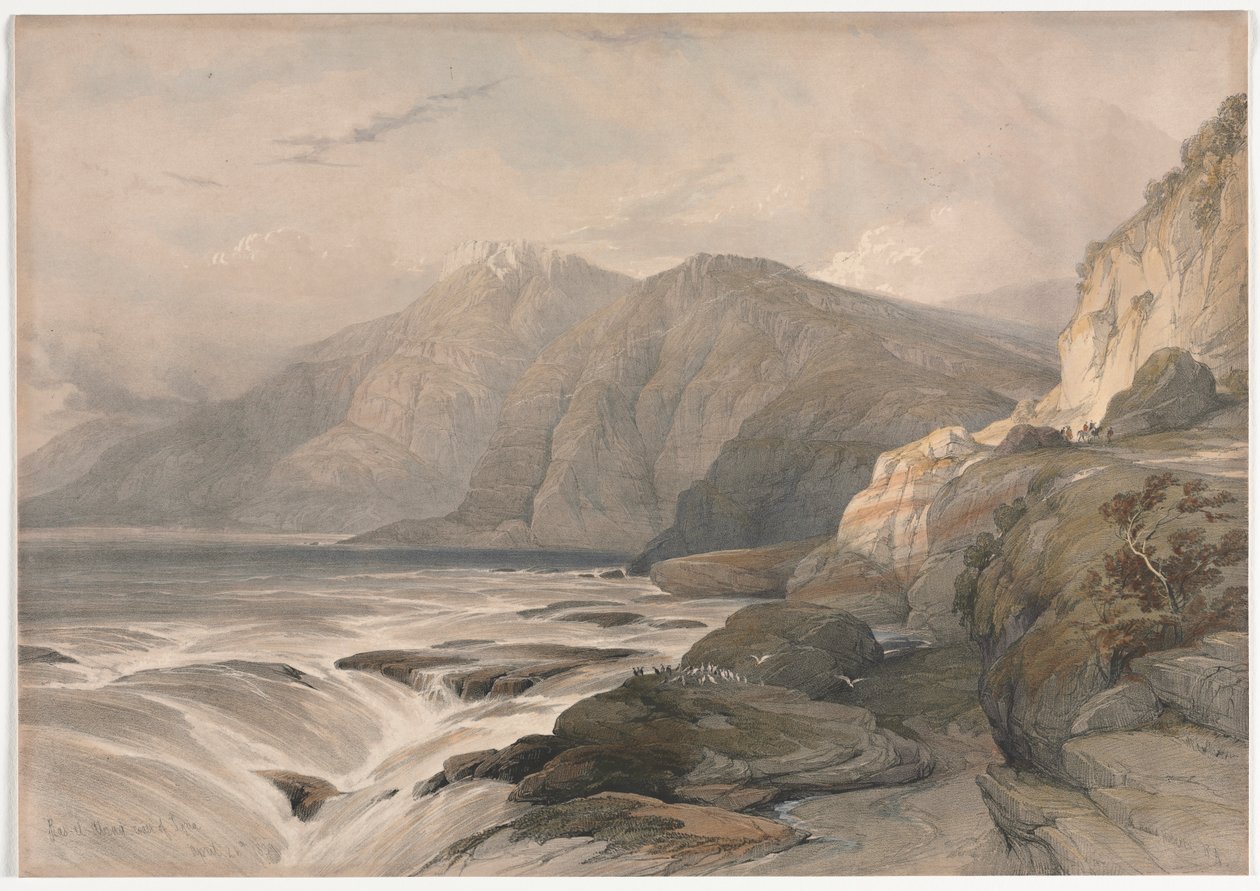 Wybrzeże Syrii, 1839. autorstwa David Roberts