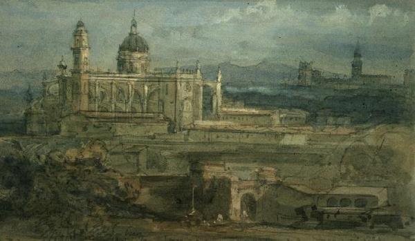 Wejście do Jerez w Hiszpanii autorstwa David Roberts