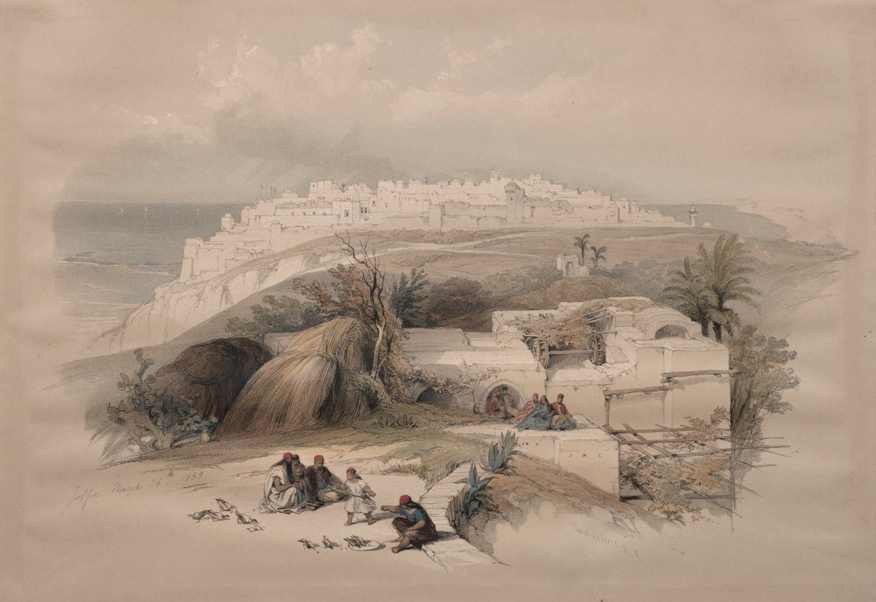 Jaffa, 1839. autorstwa David Roberts
