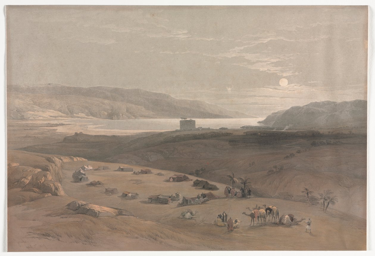 Jerycho, 1839. autorstwa David Roberts