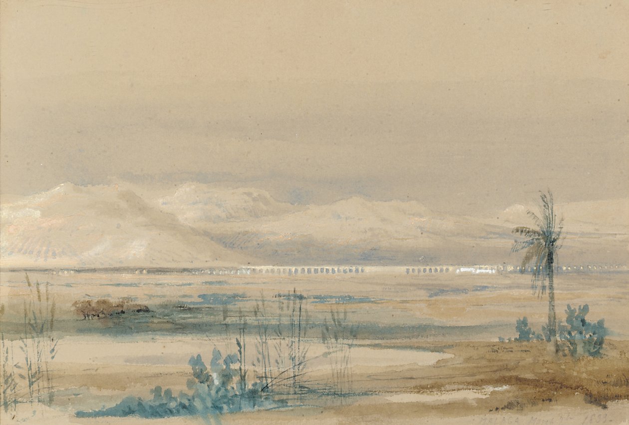 Malaga, 7 marca 1833 autorstwa David Roberts