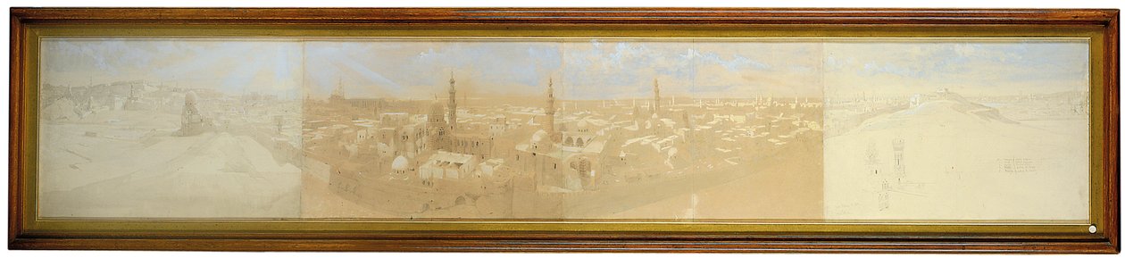 Panorama Kairu autorstwa David Roberts