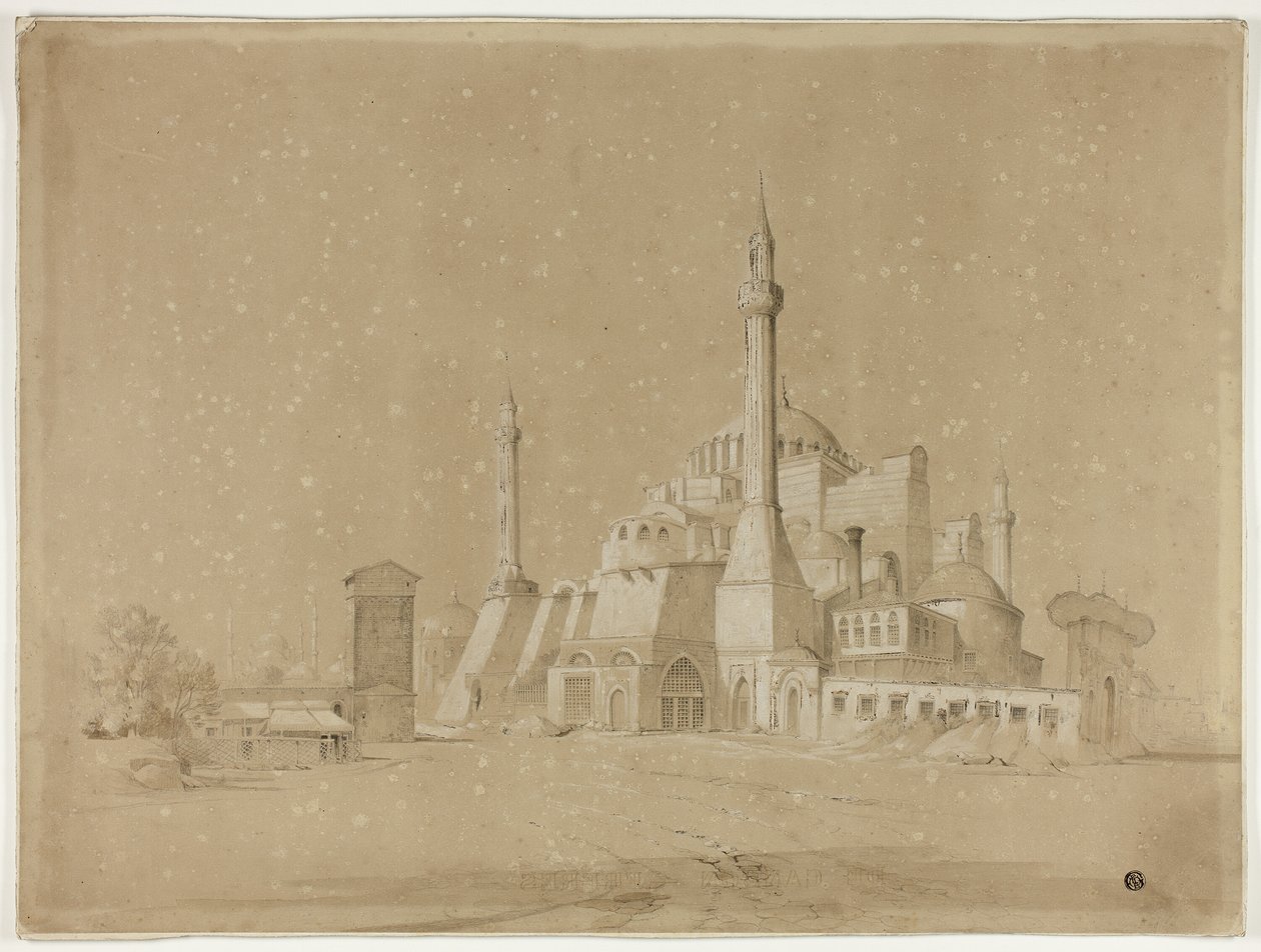 Widok Konstantynopola autorstwa David Roberts