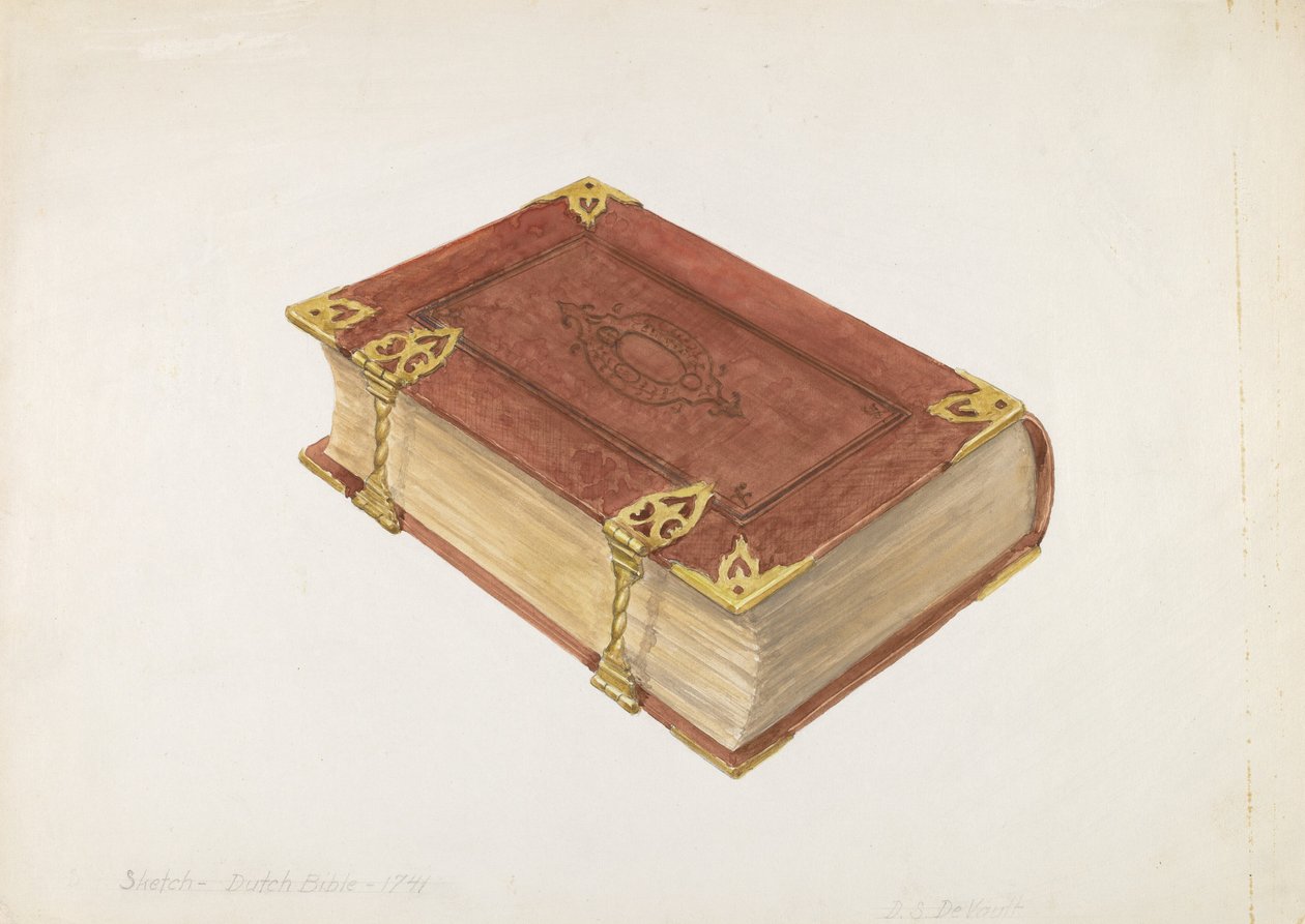 Biblia holenderska autorstwa David S. De Vault