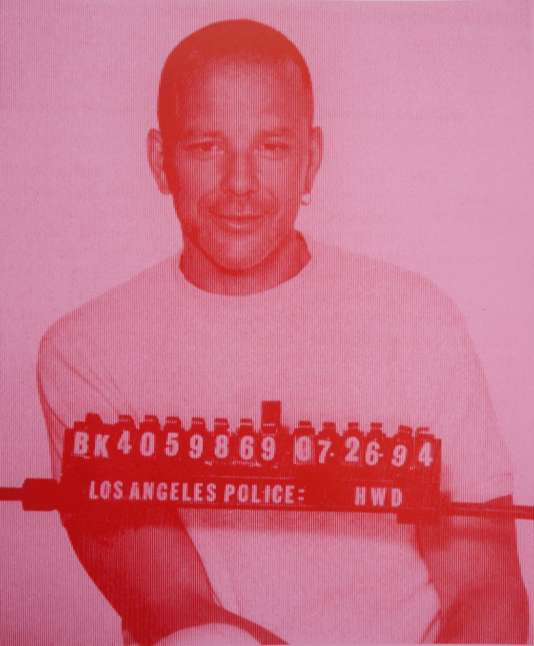 Mickey Rourke I (sitodruk na papierze) autorstwa David Studwell