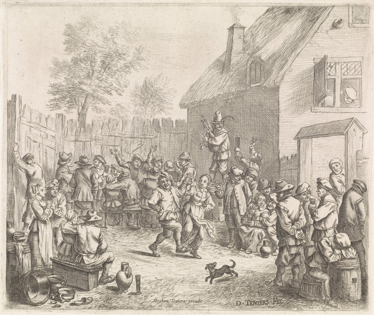 Jarmark rolniczy autorstwa David Teniers (II)