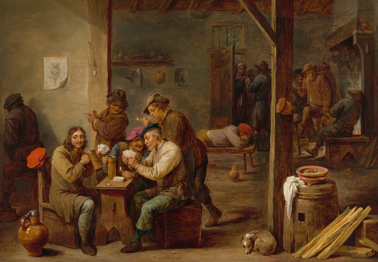 Scena Karczmy, 1658. autorstwa David Teniers II