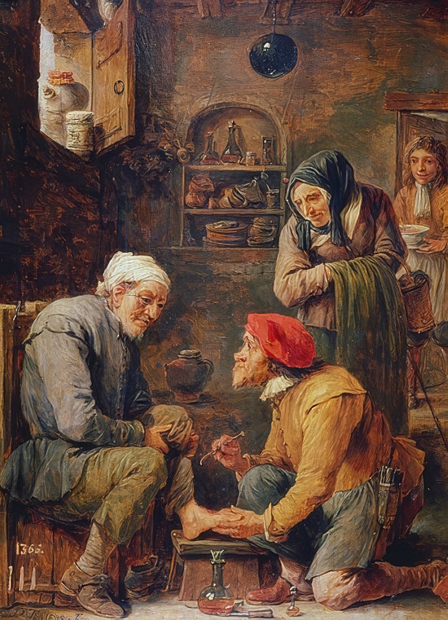 Operacja chirurgiczna autorstwa David Teniers the Elder
