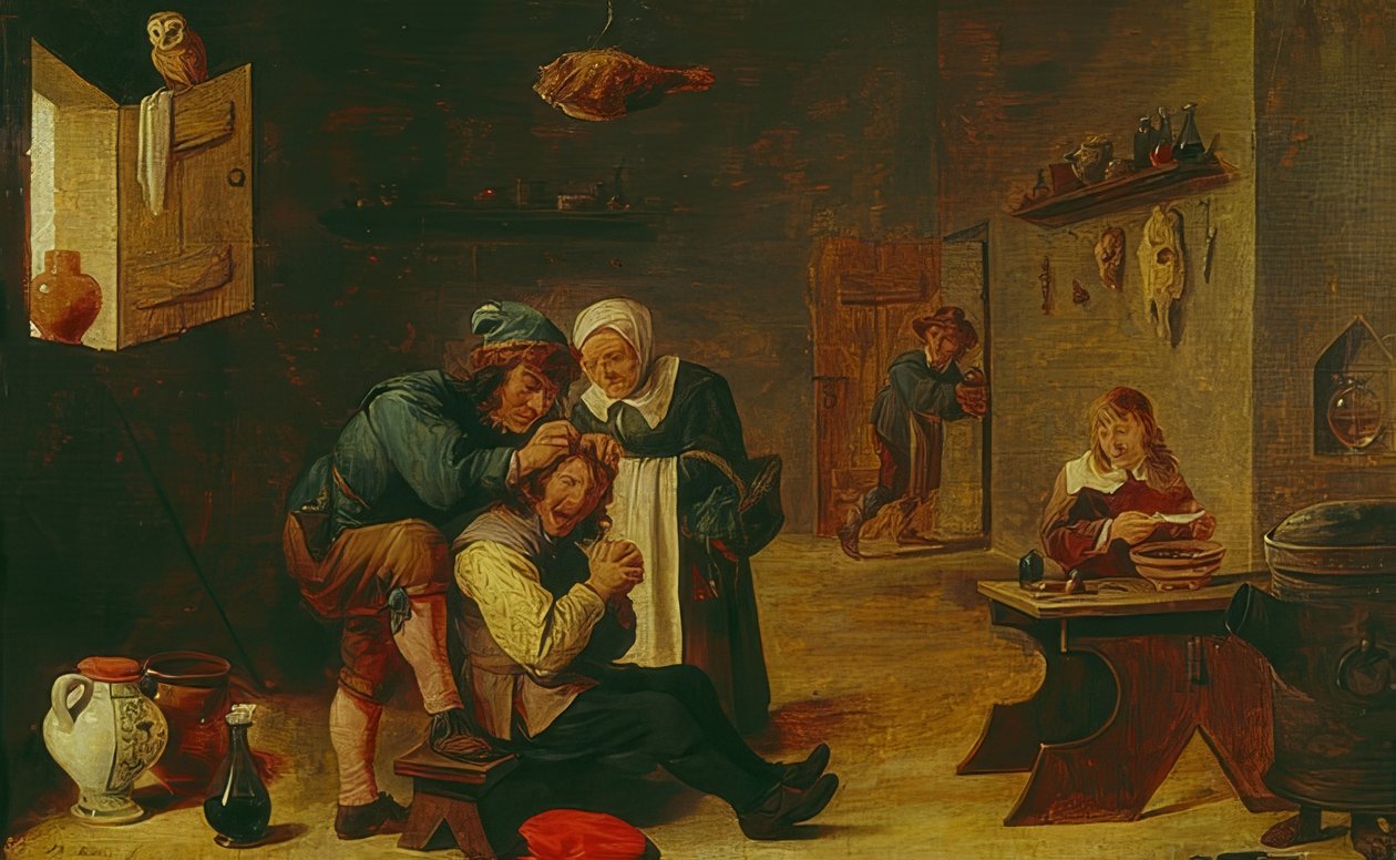 Chirurgia autorstwa David Teniers the Elder