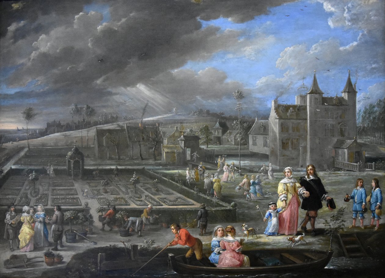 Cztery pory roku (wiosna) autorstwa David Teniers the Younger