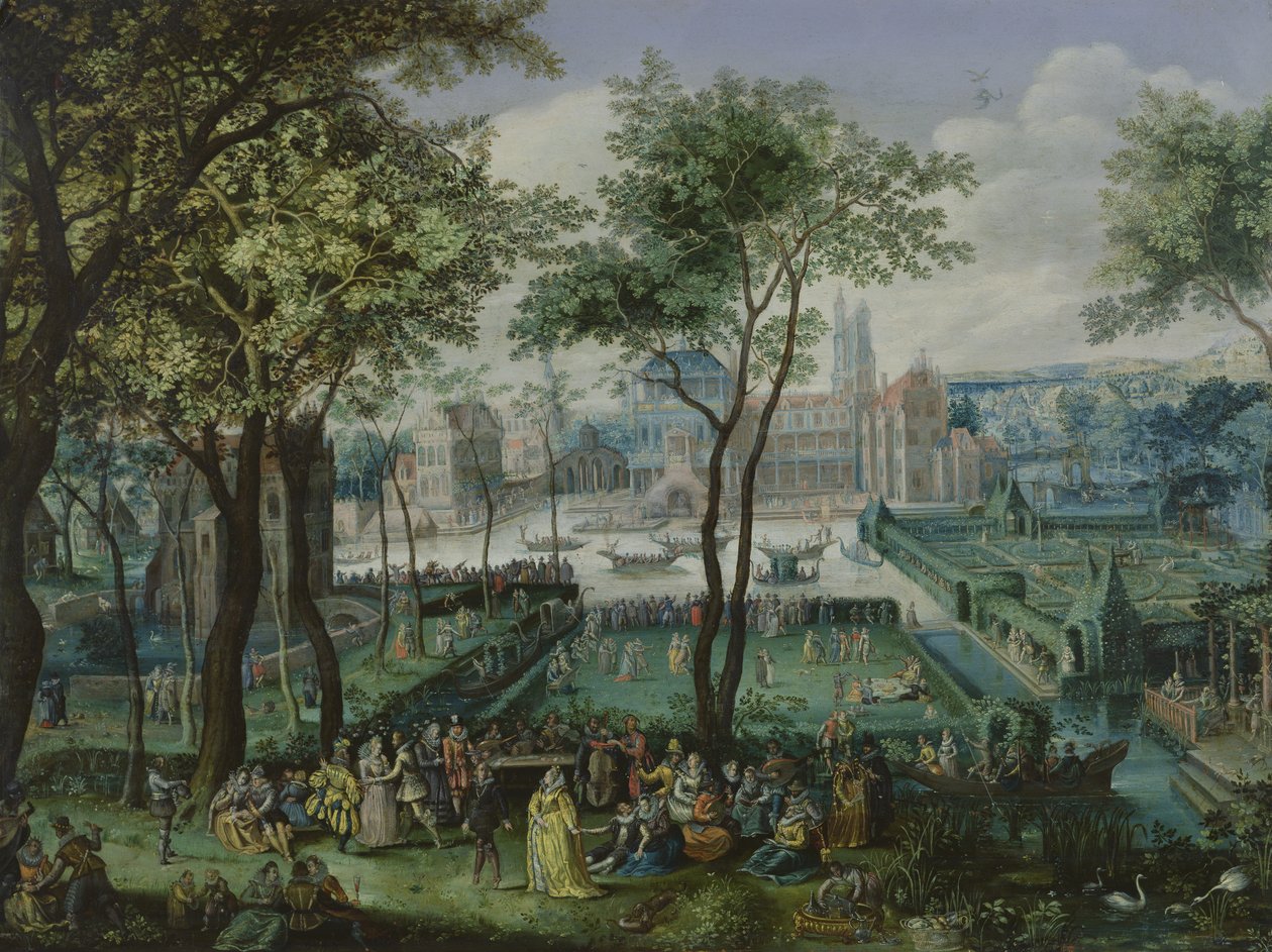 Wielki festyn autorstwa David Vinckboons
