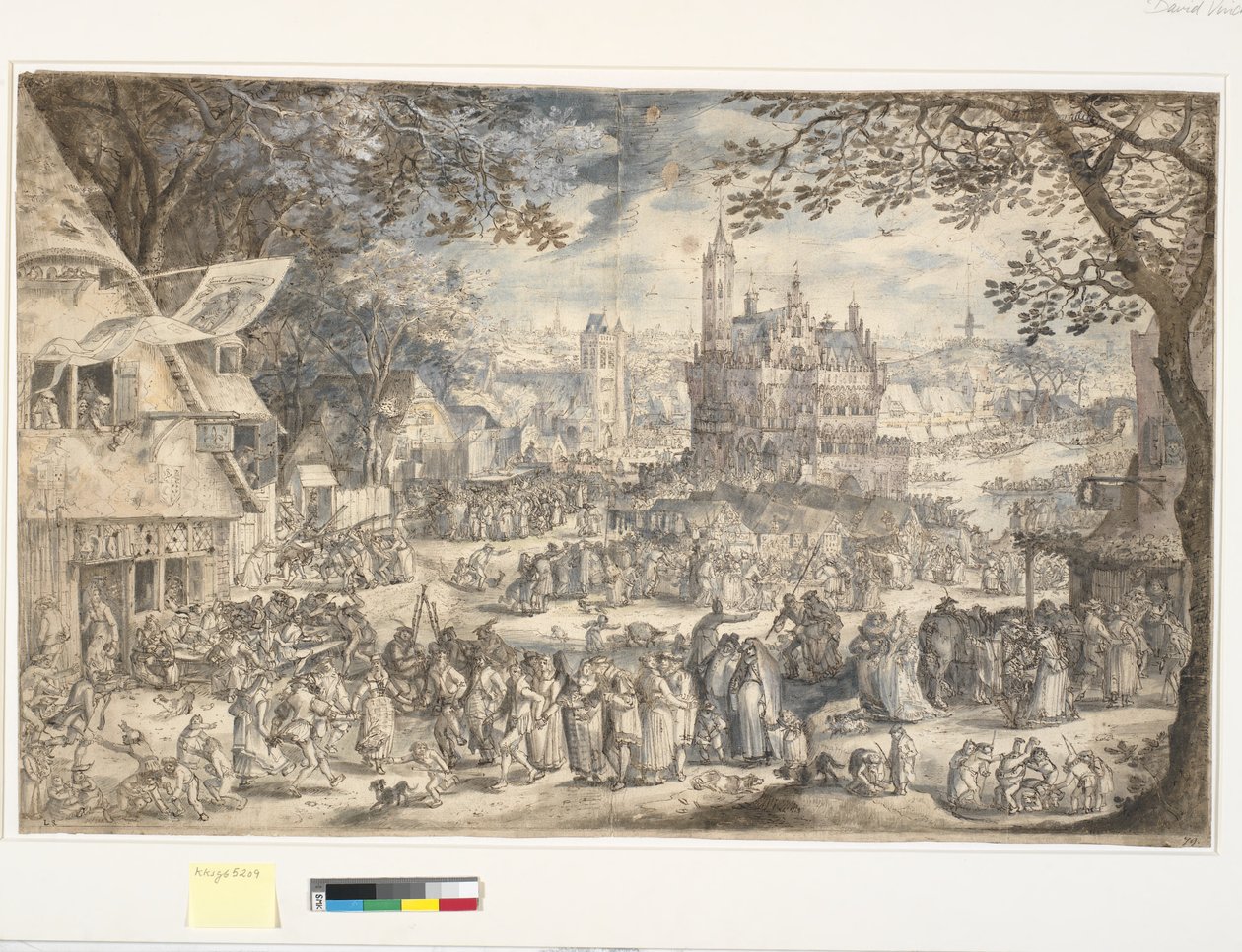 Kermesse autorstwa David Vinckboons