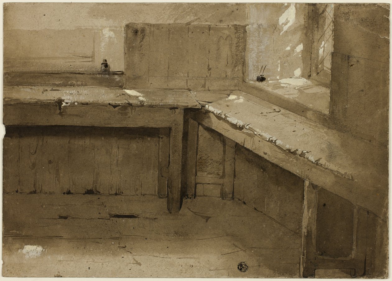 Studium tła autorstwa David Wilkie