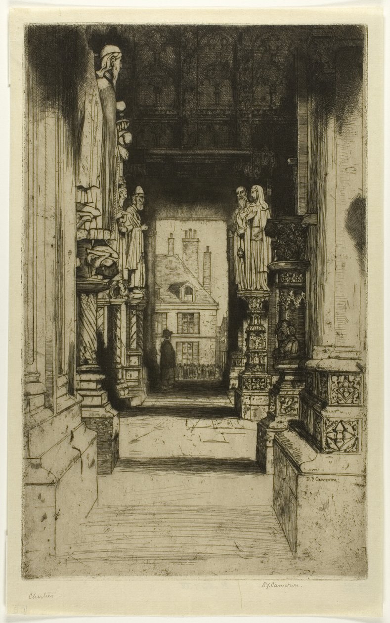 Chartres autorstwa David Young Cameron