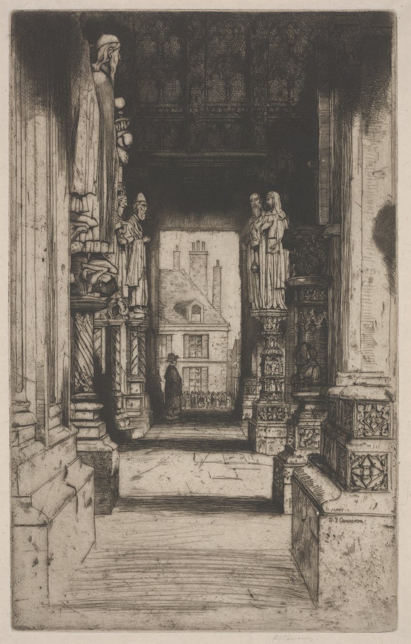 Chartres autorstwa David Young Cameron