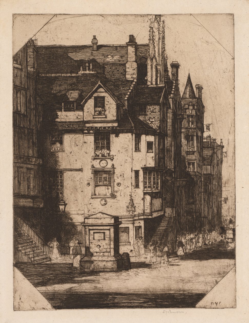 Dom Johna Knoxsa, 1905. autorstwa David Young Cameron