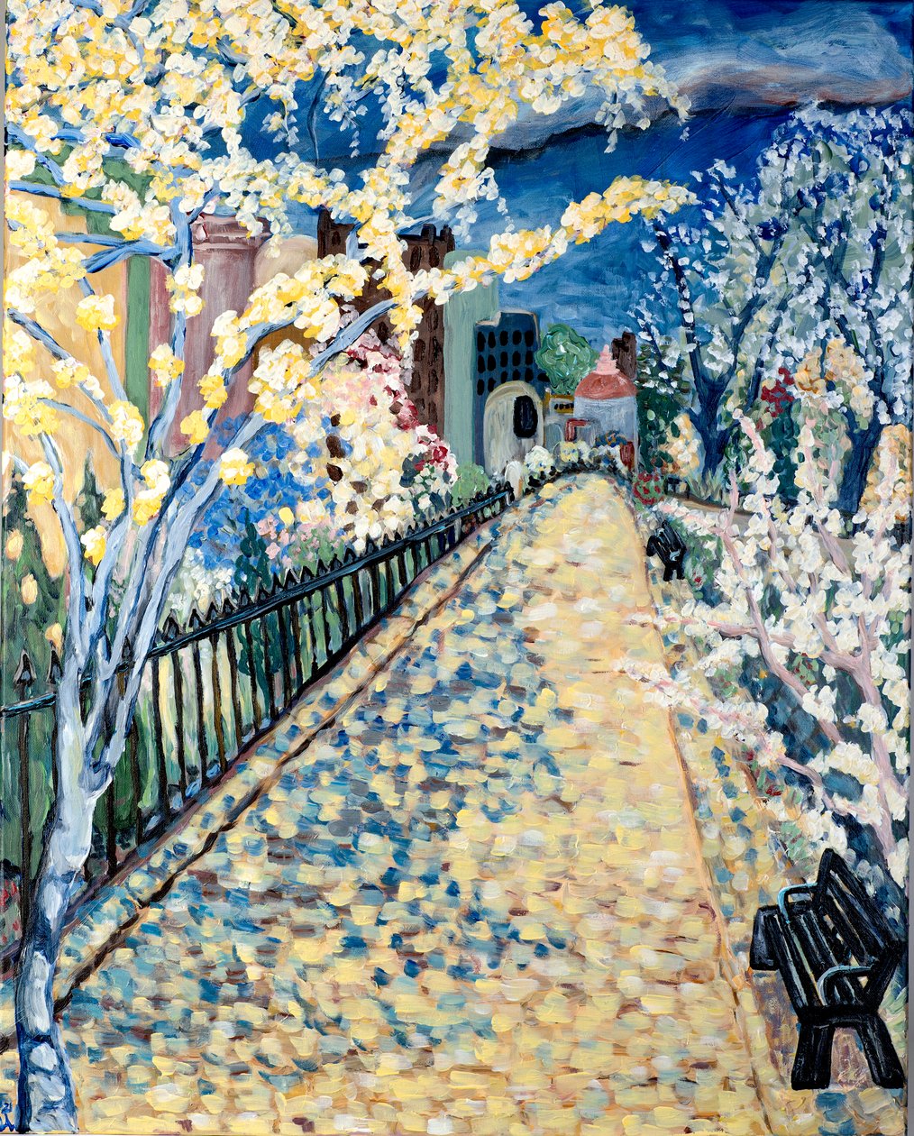 Blossom Way, 2021 r. autorstwa Deborah Eve Alastra