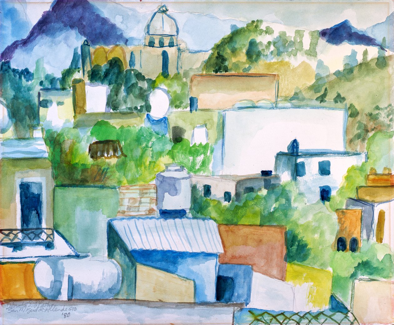 Widok San Miguel autorstwa Deborah Eve Alastra