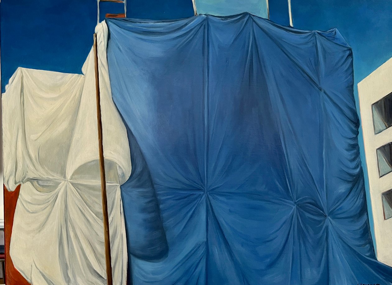 Draped On Fifth, 2003 (obraz) autorstwa Deborah Stevenson
