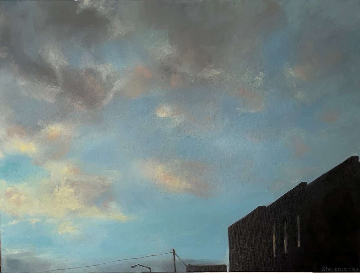 Twilight Windows, 2008 (obraz) autorstwa Deborah Stevenson