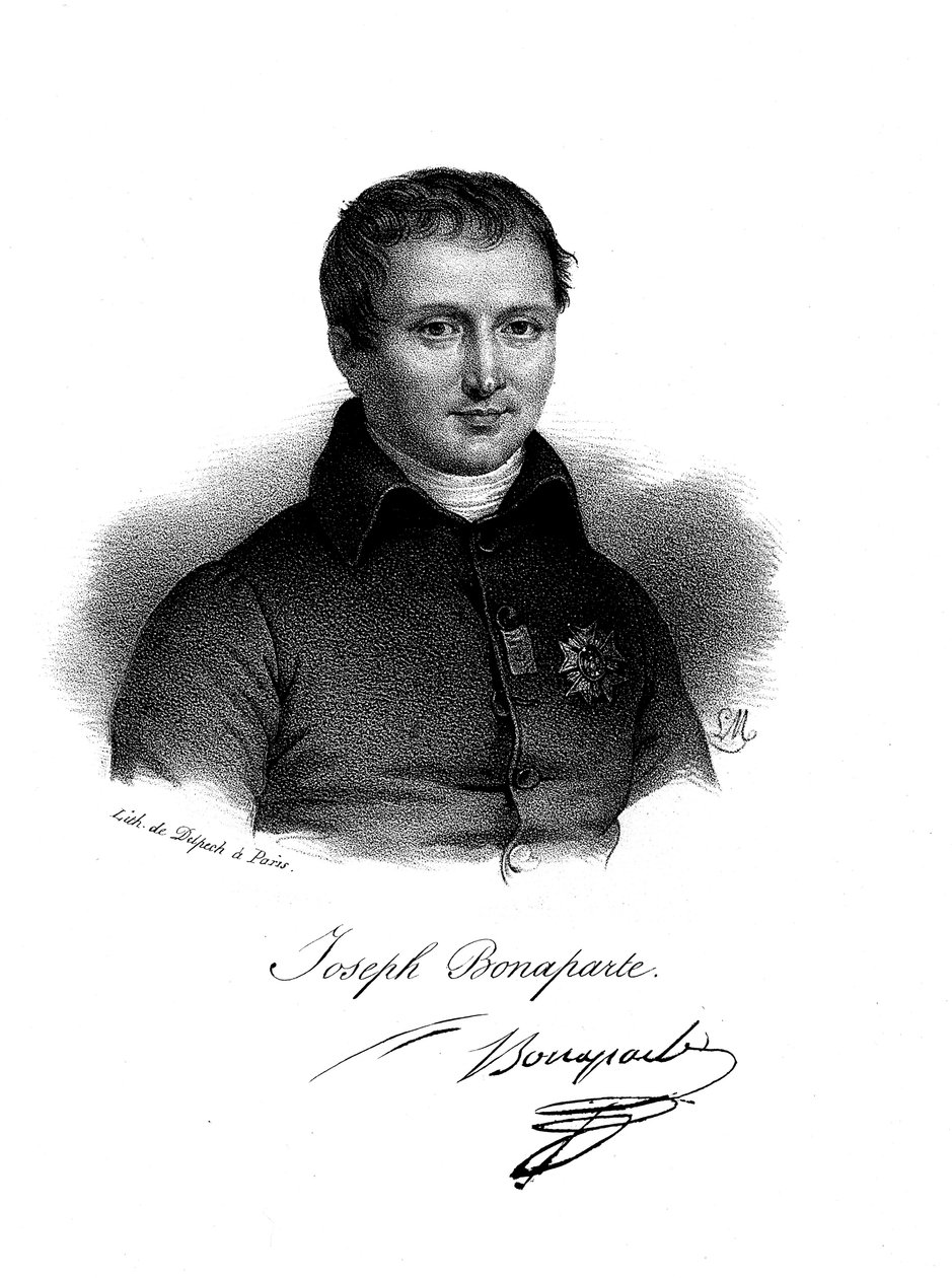 Józef Bonaparte 1768-1844 c1830 autorstwa Delpech