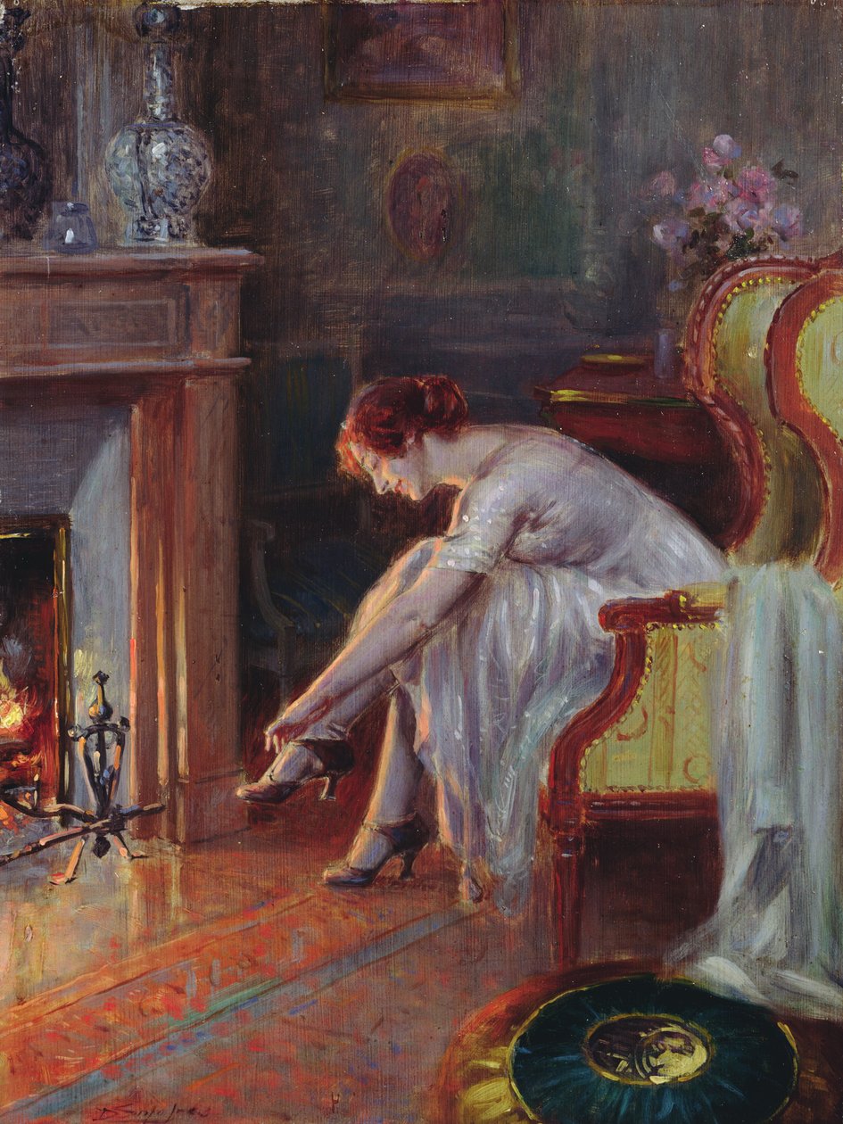 Przy ognisku autorstwa Delphin Enjolras