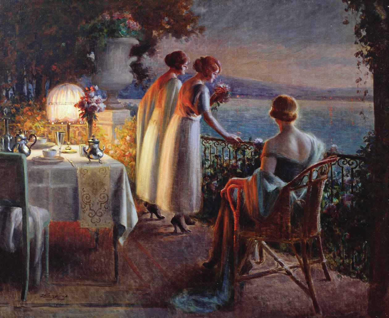 Na balkonie autorstwa Delphin Enjolras