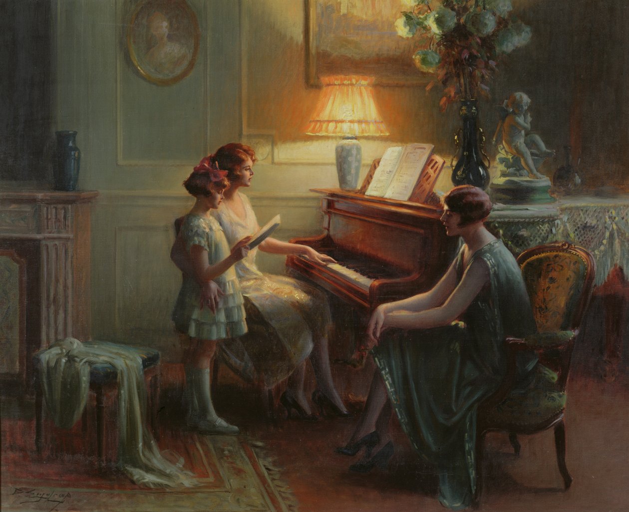 Lekcja śpiewu autorstwa Delphin Enjolras