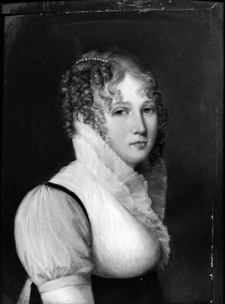 Autoportret autorstwa Delphine de, Marquise de Custine Sabran