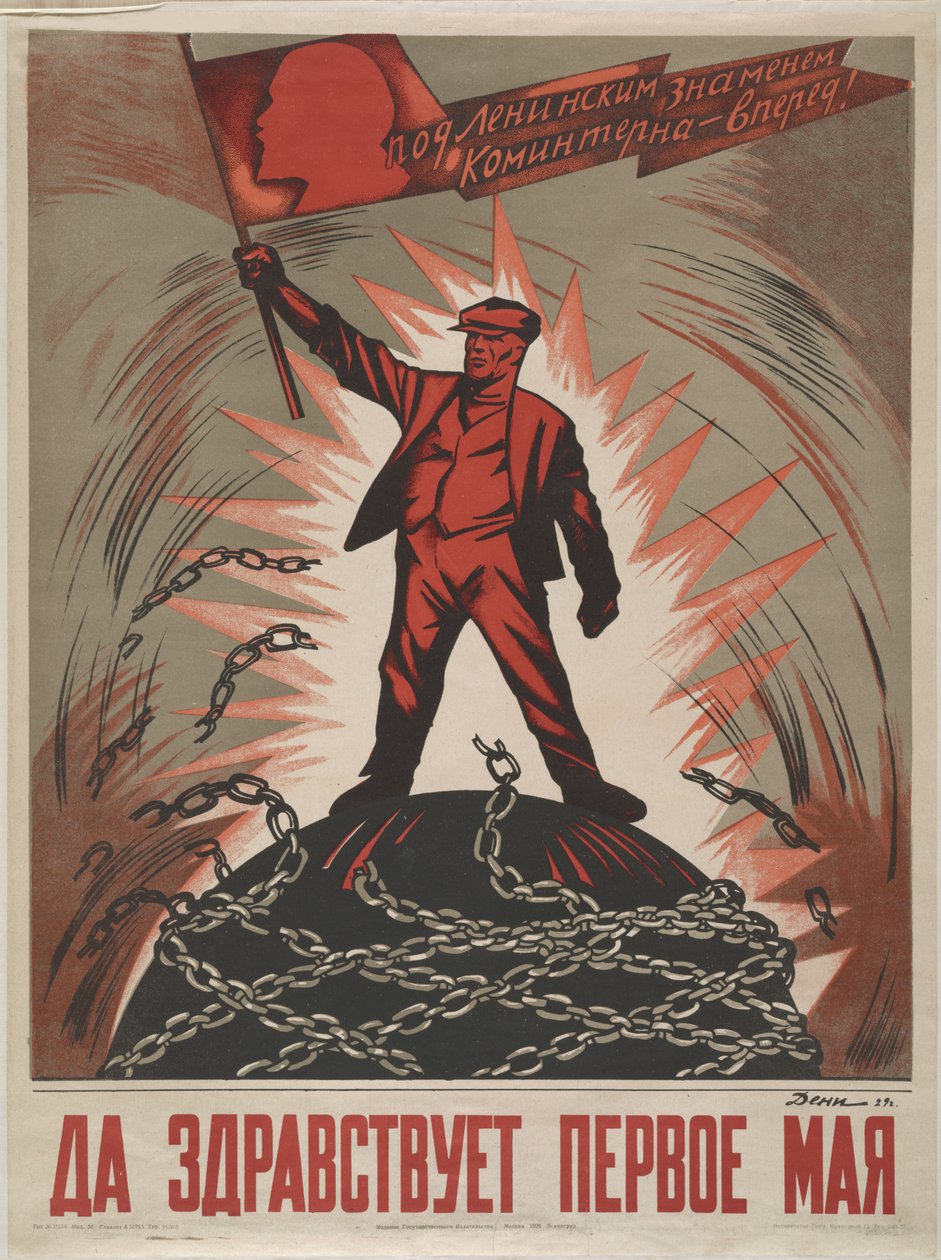 Niech żyje 1 maja 1929 roku. autorstwa Deni