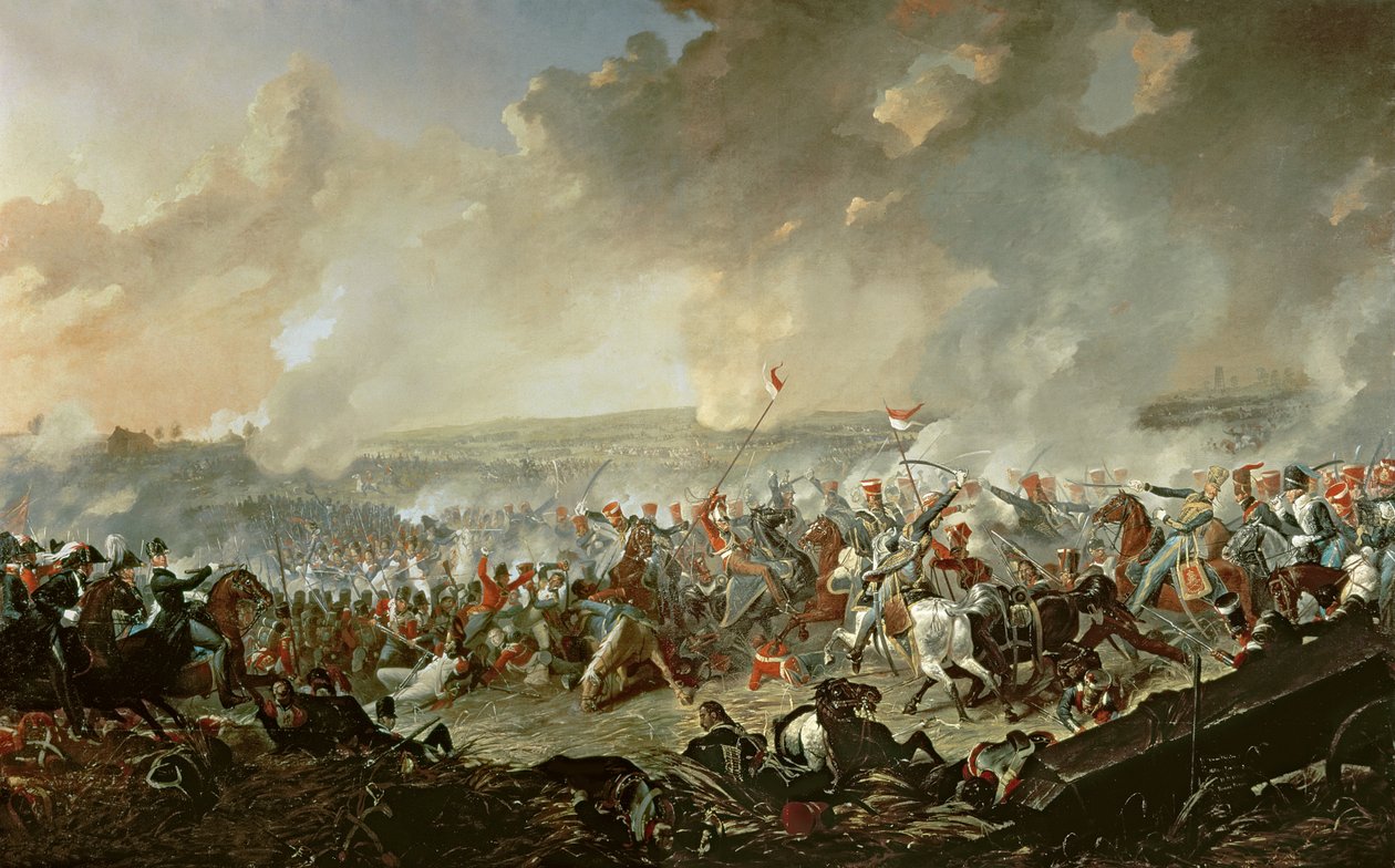 Bitwa pod Waterloo, 18 czerwca 1815 r. autorstwa Denis Dighton