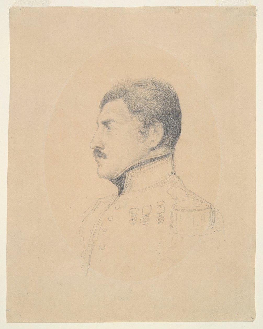 Portret generała Pelissier autorstwa Denis Auguste Marie Raffet