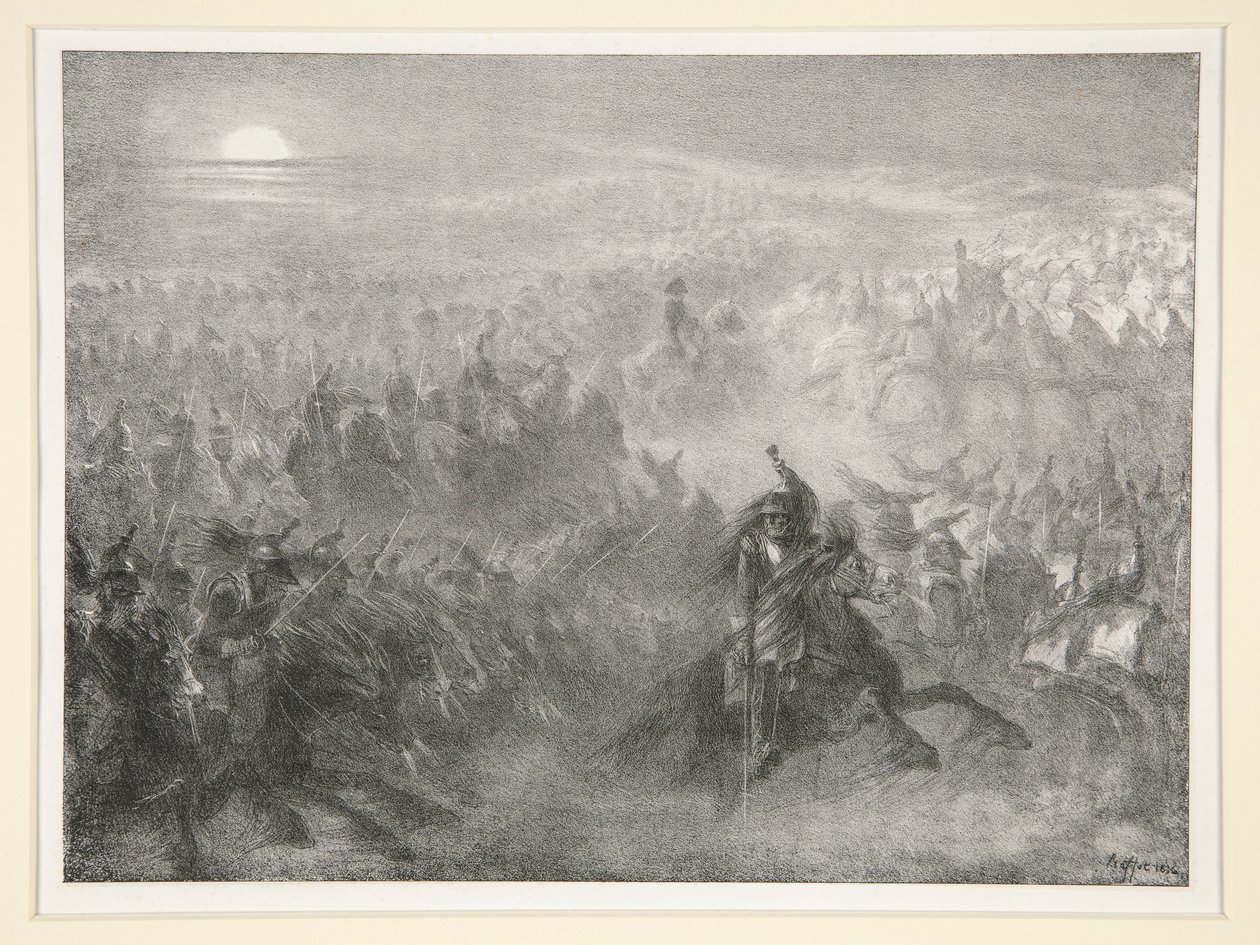 Nocny przegląd autorstwa Denis Auguste Marie Raffet