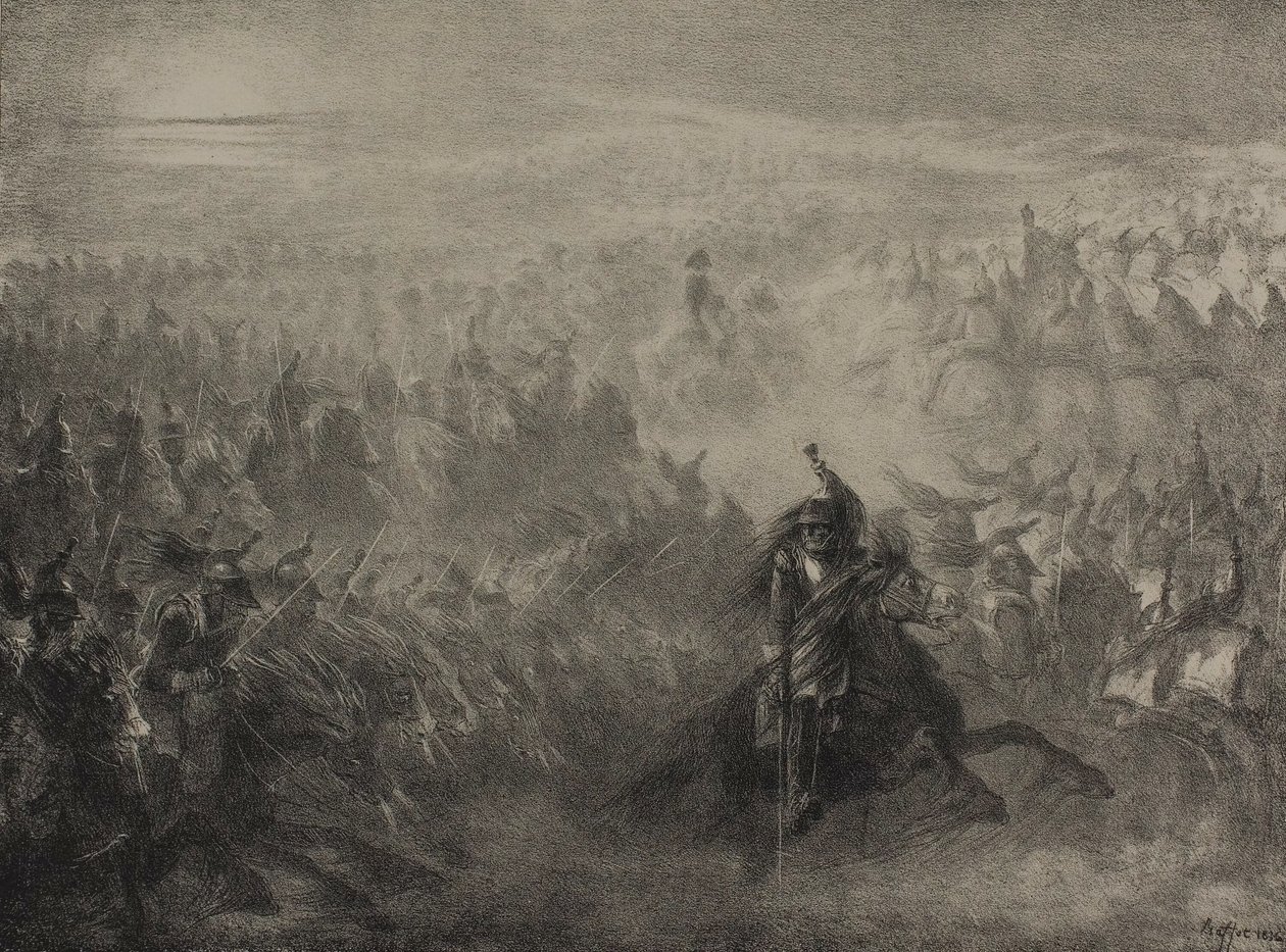 Przegląd Nocy autorstwa Denis Auguste Marie Raffet