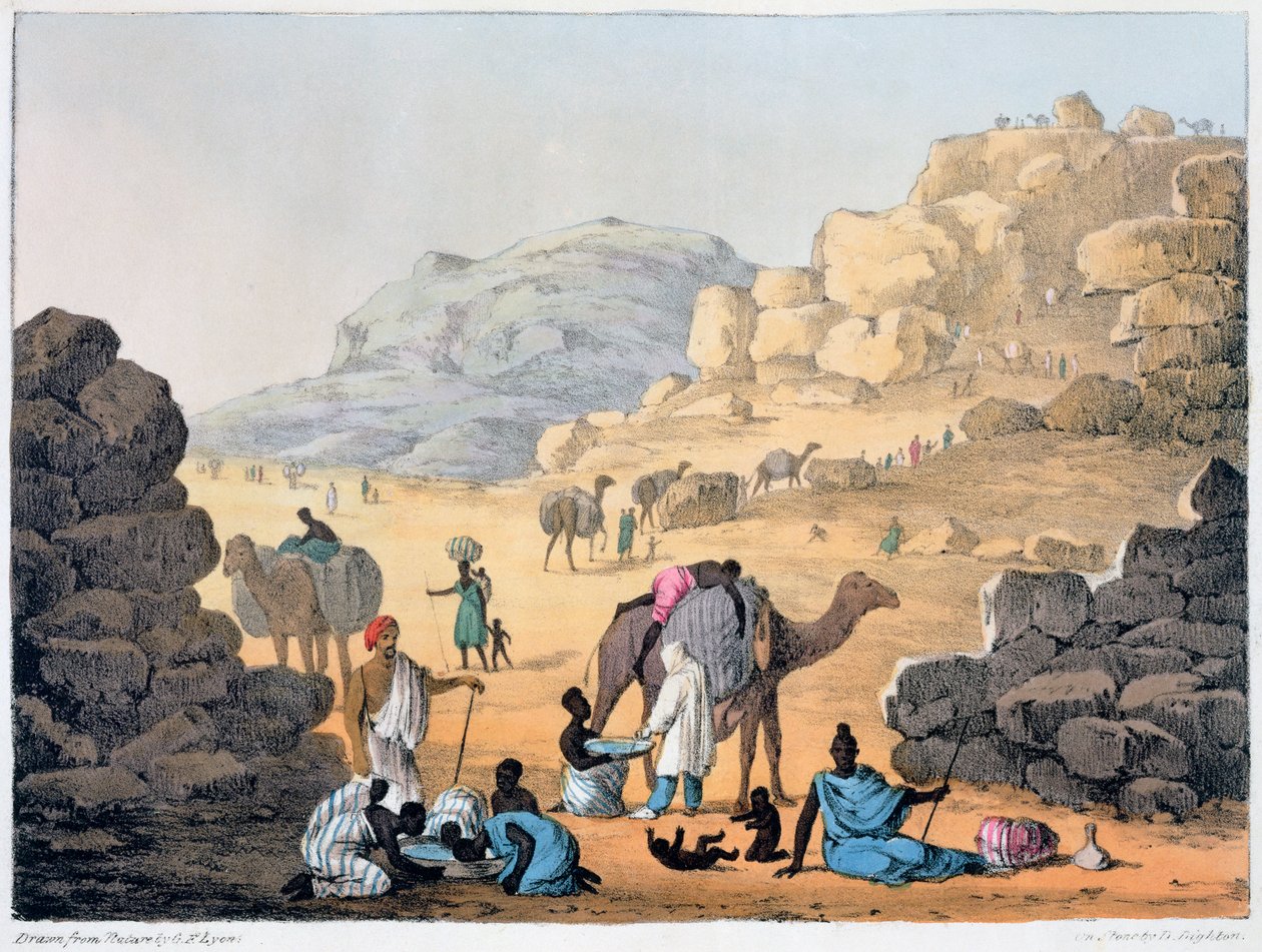 „Kaffel niewolników”, 1821 r. autorstwa Denis Dighton