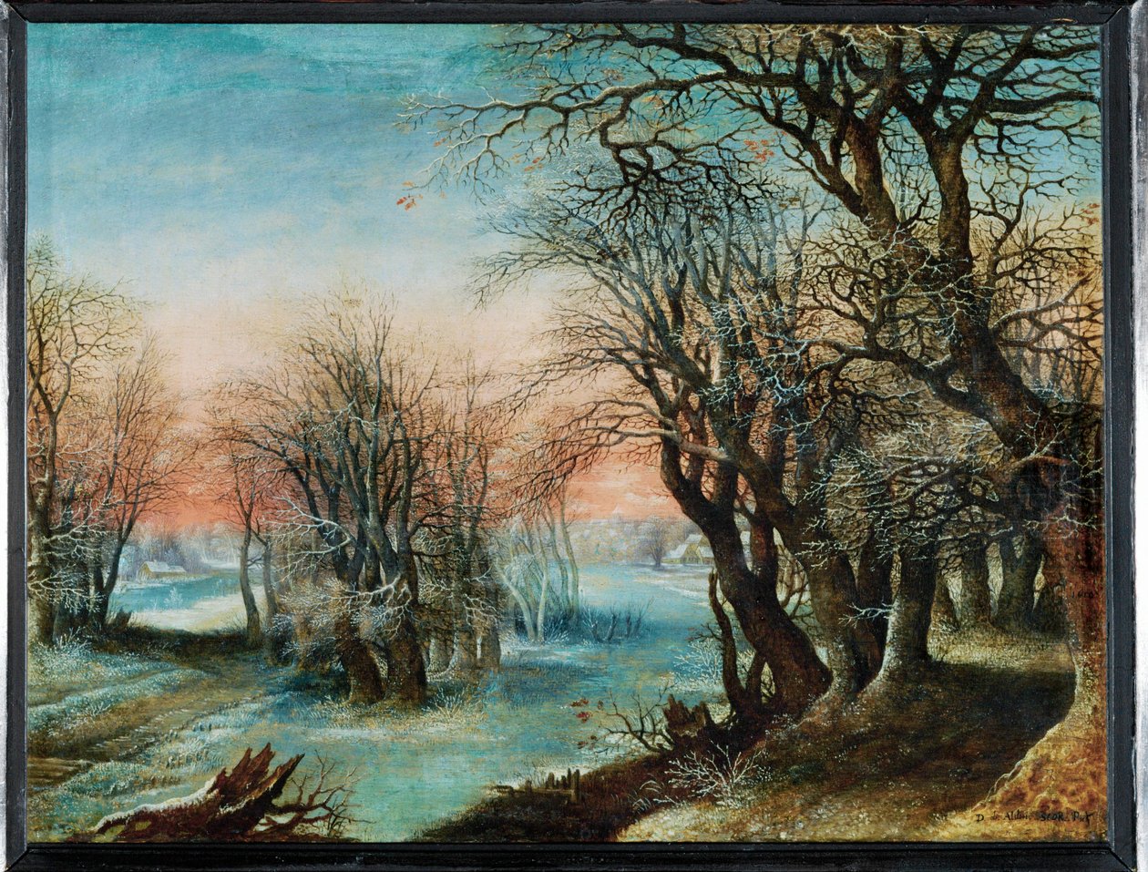 Winterlandscape ... autorstwa Denys van Alsloot