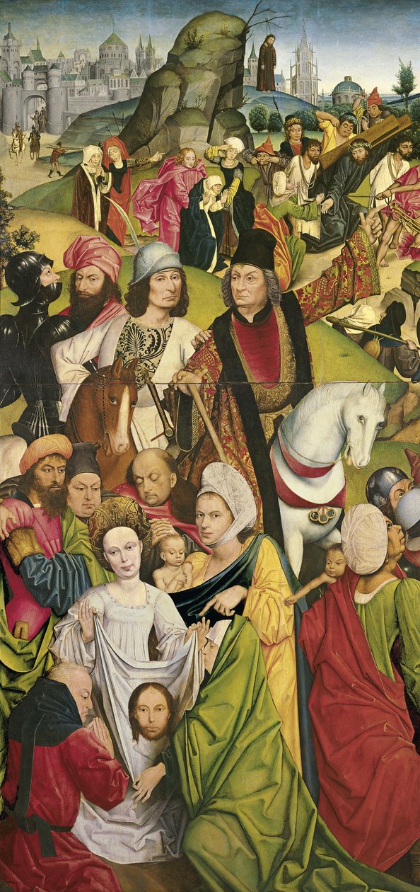 Chrystus dźwigający krzyż autorstwa Derick Baegert
